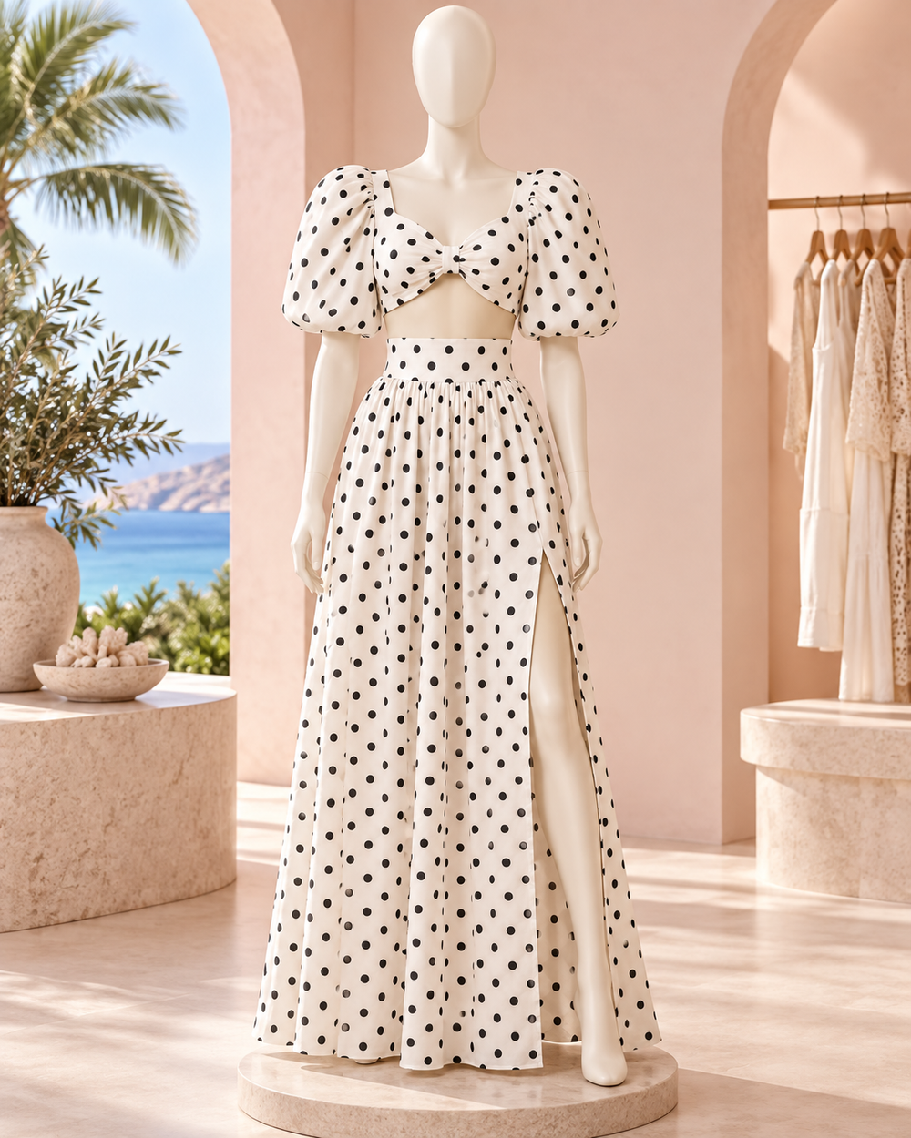 Maribel Polka Dot Set